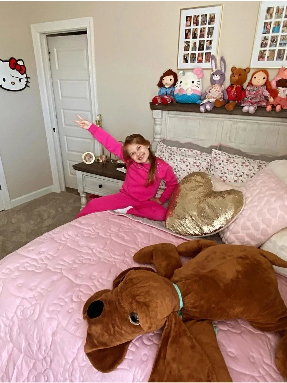 Pottery barn kids hello kitty bedding